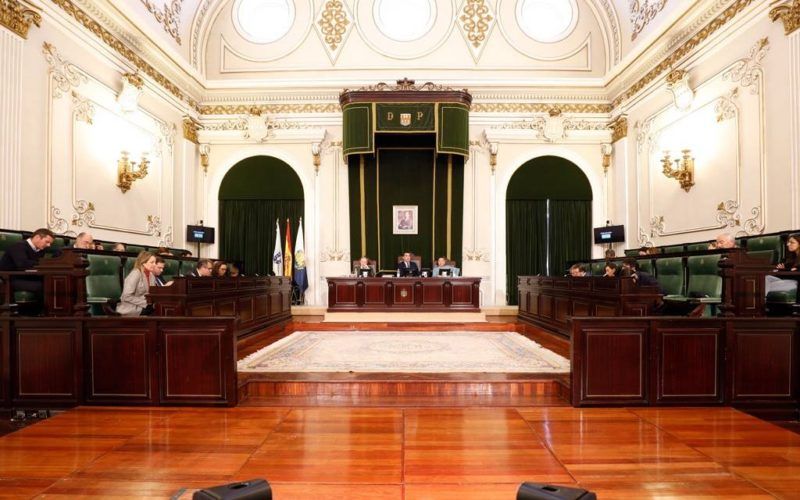 Deputación de Pontevedra celebrará pleno en defensa da Constitución
