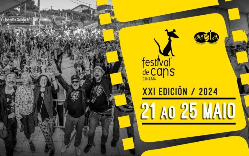 A XXI edición do Festival de Cans celebrarase do 21 ao 25 de maio de 2024