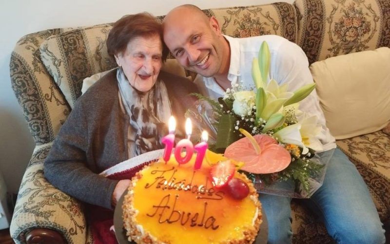 101 anos para a Avoa do Porriño