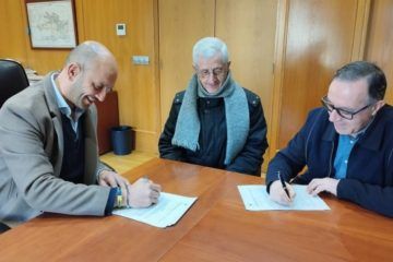 Concello do Porriño e Diócese de Tui-Vigo formalizan a cesión indefinida da Casa Cultural de Cans