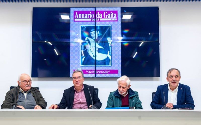 A Deputación de Ourense presenta a edición 37 do Anuario da Gaita