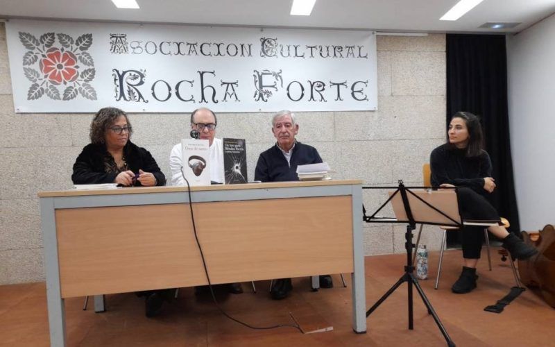 Del Caño achégase ao berce das súas raíces literarias en Santiago de Compostela