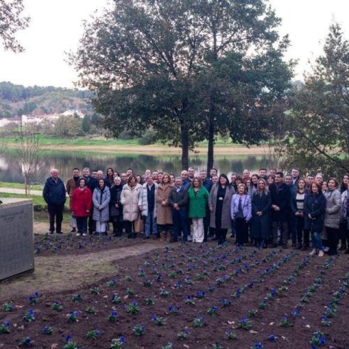 A Deputación de Ourense conmemora o 25 de novembro no Parque da Igualdade