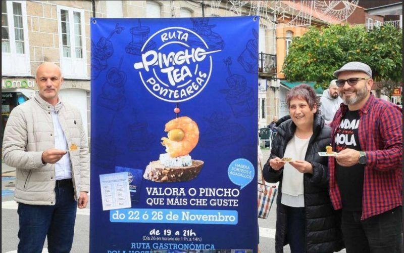 I edición do “Ruta PinchoTea!” en Ponteareas