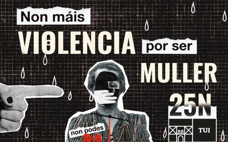 Tui crea conciencia con “Non máis violencia por ser muller”