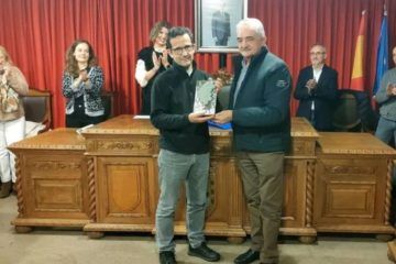 Antonio Paz recibiu o premio Condado de Pallares