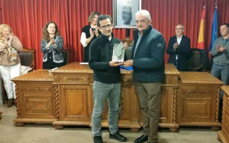 Antonio Paz recibiu o premio Condado de Pallares