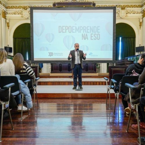 Máis de 150 alumnos da ESO participarán na nova edición de “DepoEmprende”