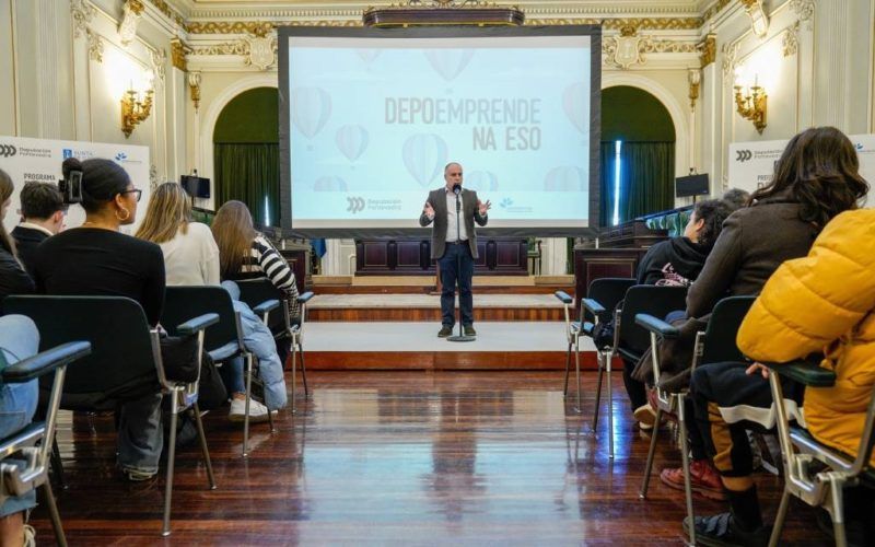 Máis de 150 alumnos da ESO participarán na nova edición de “DepoEmprende”