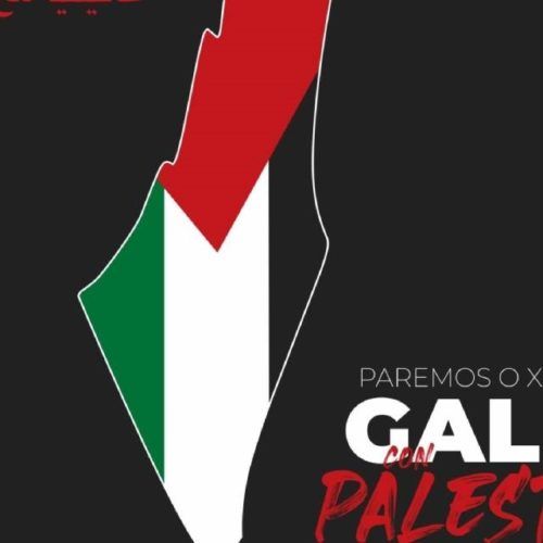 “Paremos o Xenocidio. Galiza con Palestina”
