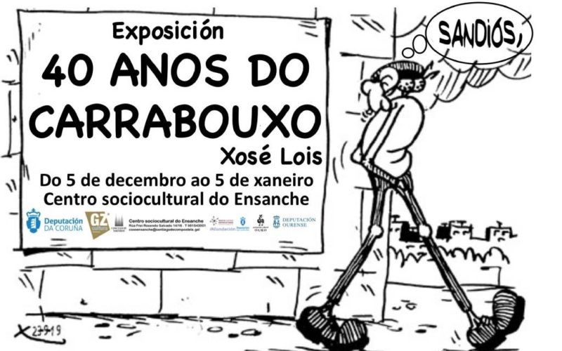 Exposición “40 anos do Carrabouxo” en Compostela