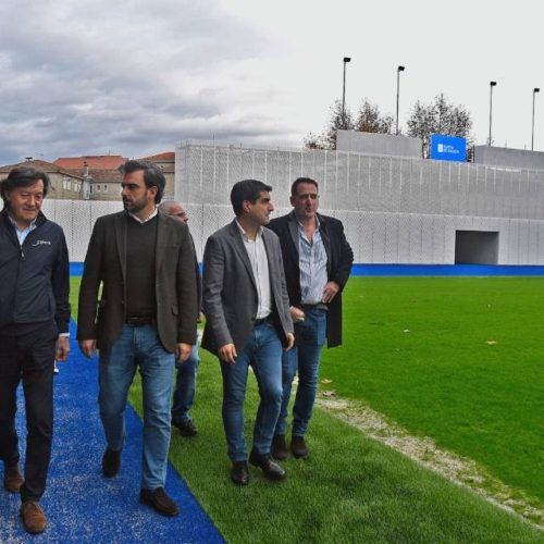 A Xunta de Galicia avanza nas melloras do estadio ourensán do Couto