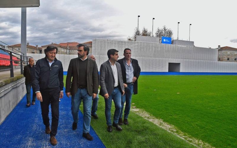 A Xunta de Galicia avanza nas melloras do estadio ourensán do Couto