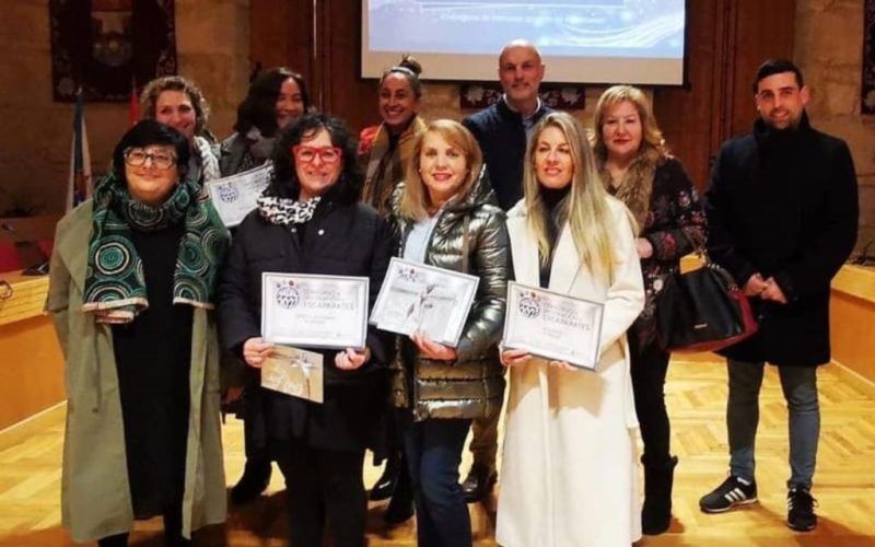 Ponteareas premia a creatividade dos escaparates de Nadal