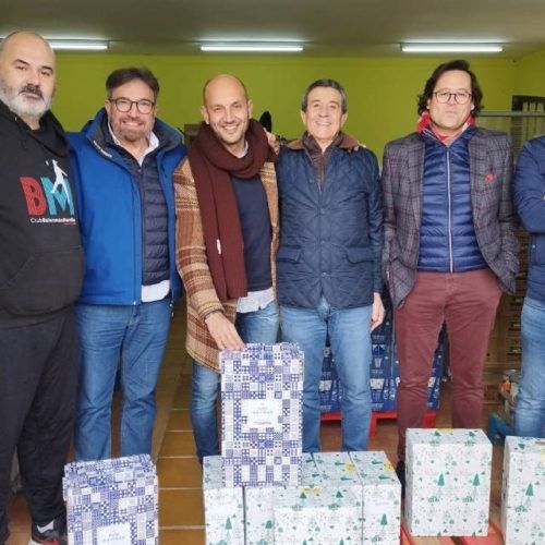 Os empresarios porriñeses amosan a súa solidariedade en Nadal