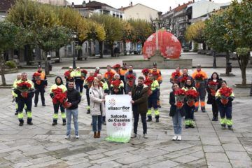 Salceda revalida a súa terceira flor de honra