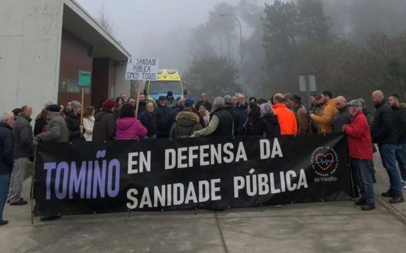Tomiño en defensa da Sanidade Pública