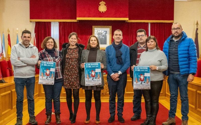 Máis de 600 participantes na II San Silvestre Solidaria de Tui