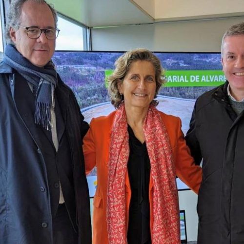 A Cañiza, presente na inauguración do Parque de Nova Geração en Melgaço