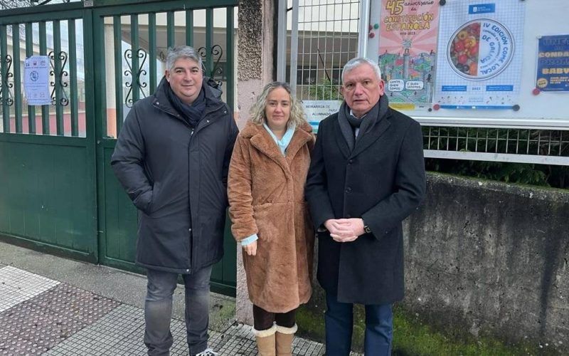 PSOE Ponteareas denuncia perigo de derrubamento no CEIP Nosa Señora dos Remedios
