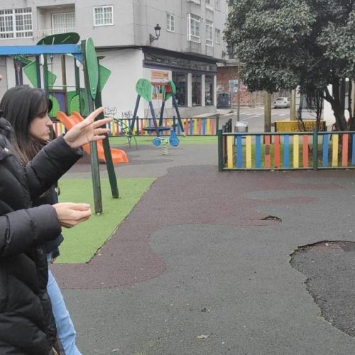 Inician obras no Parque da Perillana en Ponteareas