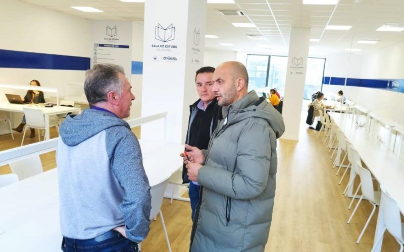 Un millar de novos usuarios na Sala de Estudo no Porriño