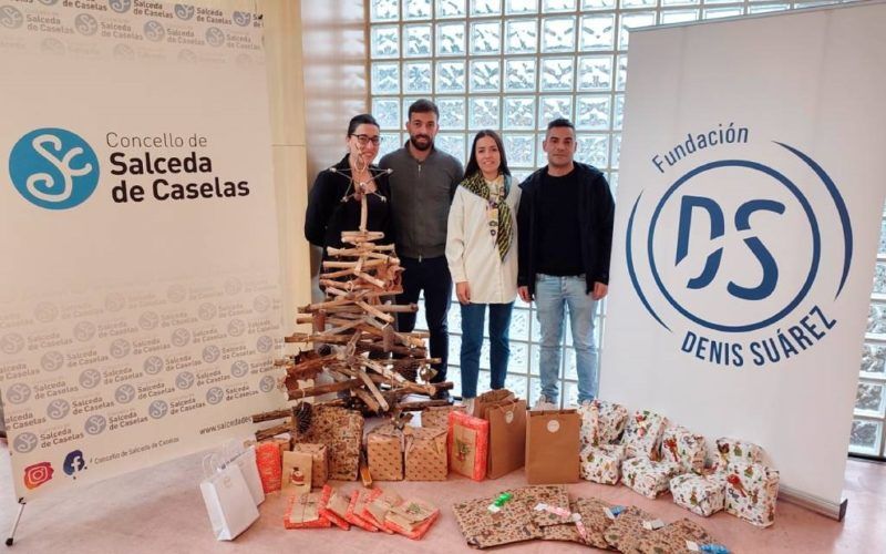 Fútbol solidario en Salceda