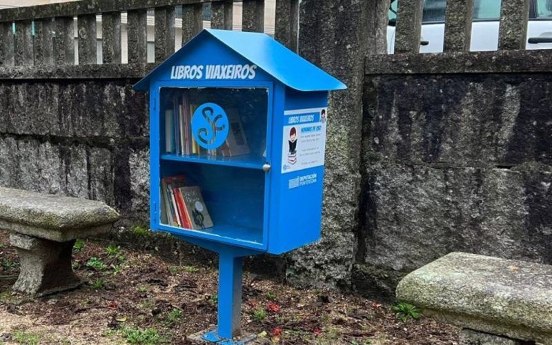 Libros viaxeiros en Salceda