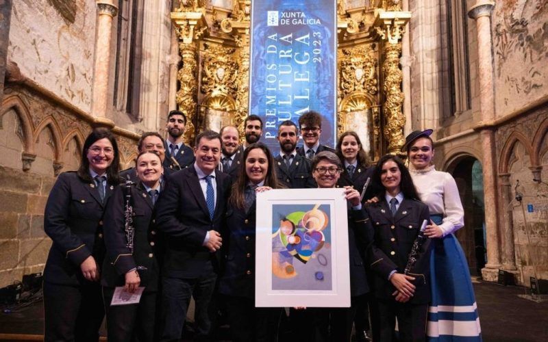 Banda de Música Unión de Guláns, premio da Cultura Galega 2023