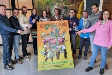 O Concello de Sober presentou o cartel da XLIV Feira do Viño de Amandi