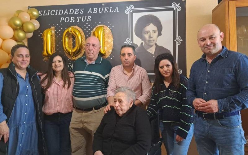 A covelense Silvina Rivera González cumpriu 101 anos