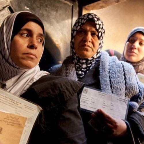 O feminismo galego solidarízase coas mulleres palestinas