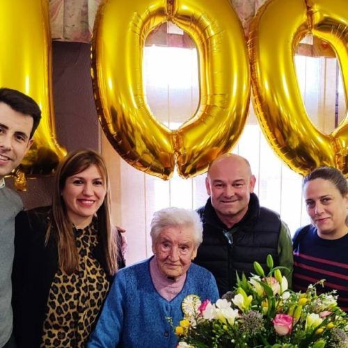 Valentina Muíños Valdés, nova centenaria do Covelo