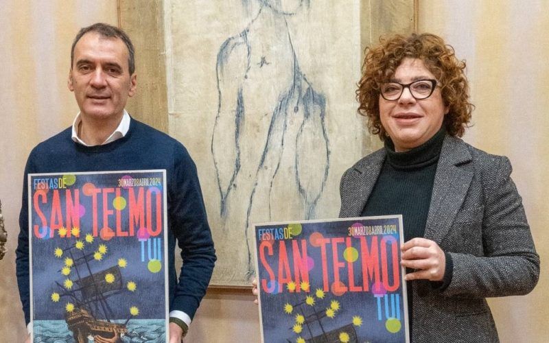 O lume de San Telmo protagoniza o cartaz das festas de Tui