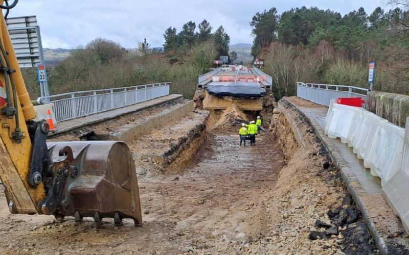 Máis de dous millóns de euros para reconstruir a ponte de Xunqueira de Espadanedo