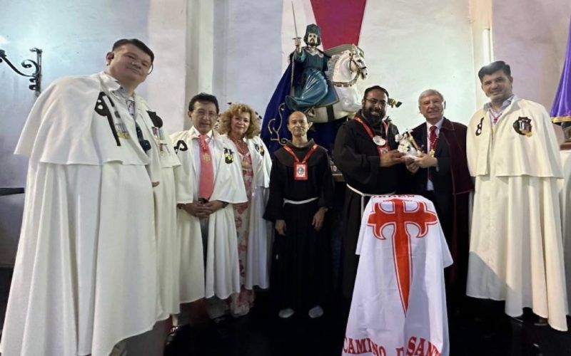 A Orde do Camiño promocionou o Camiño de Santiago en Acapulco