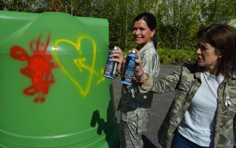 Concurso de grafitis para decorar os refuxios felinos de Mos