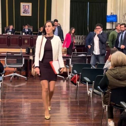 PSdeG-PSOE abandona pleno da Deputación de Pontevedra en solidariedade con Pedro Sánchez