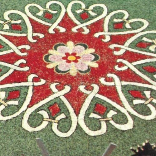 As alfombras do Corpus, candidatas a Patrimonio Cultural Inmaterial da UNESCO