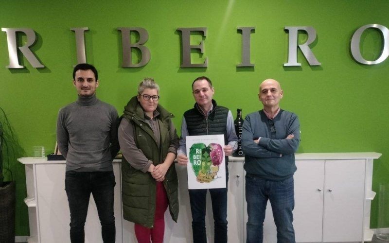 Alexandra Pérez Quiroga gaña o concurso de carteis da Feira do Viño do Ribeiro