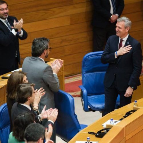 Alfonso Rueda convértese no sexto presidente da Xunta de Galicia