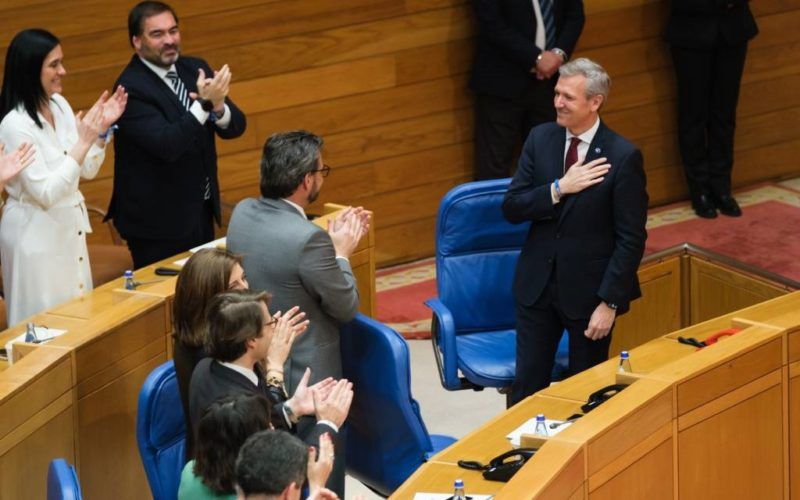 Alfonso Rueda convértese no sexto presidente da Xunta de Galicia