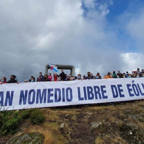 San Nomedio quere seguir libre de eólicos