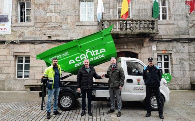A Cañiza cambia os itinerarios de recollida de lixo