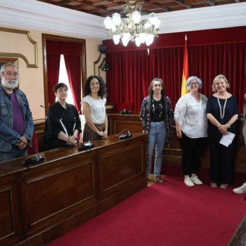 Recepción en Lugo a dúas activistas estadounidenses que loitan contra a pena de morte en Alabama