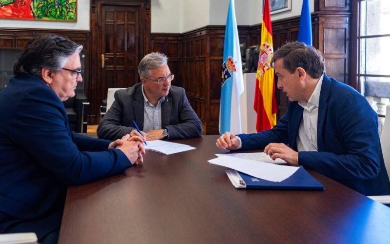 A Deputación colaborará coa Fundación San Rosendo a prol dos maiores de Ourense