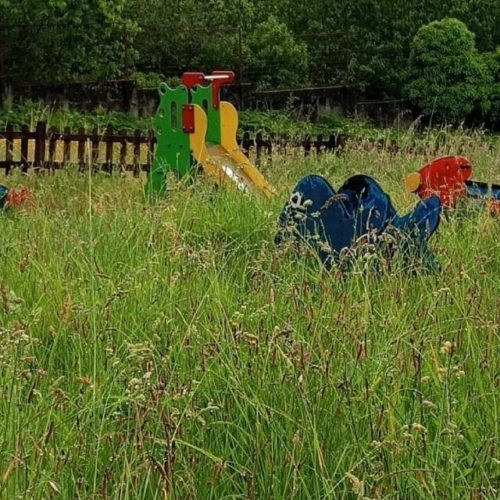 BNG Ponteareas esixe solucións ante o abandono do parque infantil de Angoares