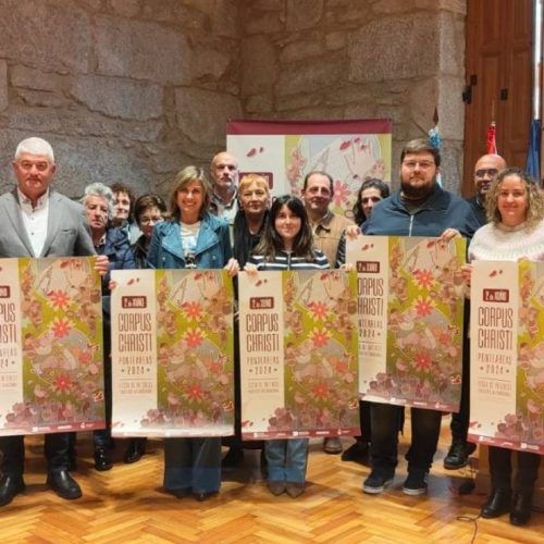 Todo listo para o primeiro Corpus como Ben de Interese Cultural
