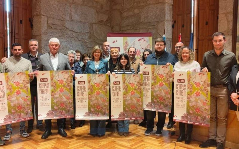 Todo listo para o primeiro Corpus como Ben de Interese Cultural