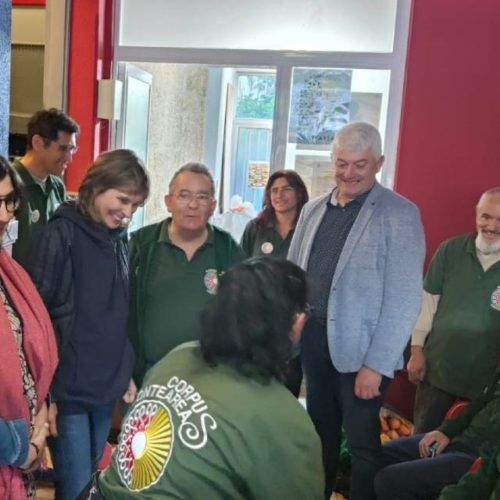 Apertura dos portais do Corpus en Ponteareas
